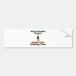 Most Valuable Player Bumper Sticker