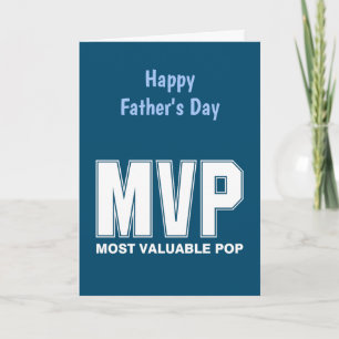 Most Valuable Pop Father's Day Card