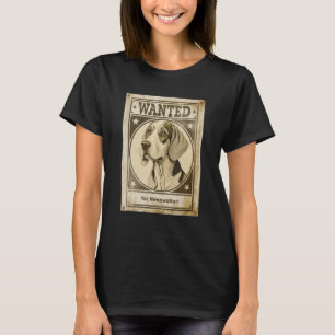 Most Wanted Beagle for Sleepwaker design for dog T-Shirt