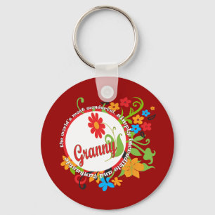 Most Wonderful Simply Incredible Fantastic Granny Keychain