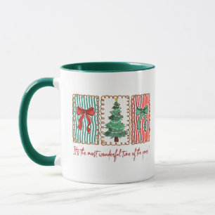 Most Wonderful Time Of The Year Coquette Christmas Mug