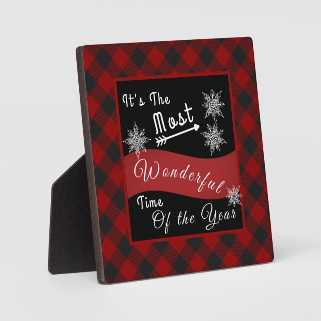 Most Wonderful time   Plaque (Front)