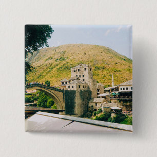 Mostar - Bosnia and herzegovina 2 Inch Square Button