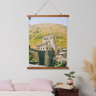 Mostar - Bosnia and herzegovina Hanging Tapestry