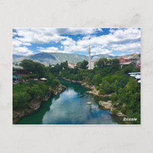 Mostar, Bosnia & Herzegovina Postcard