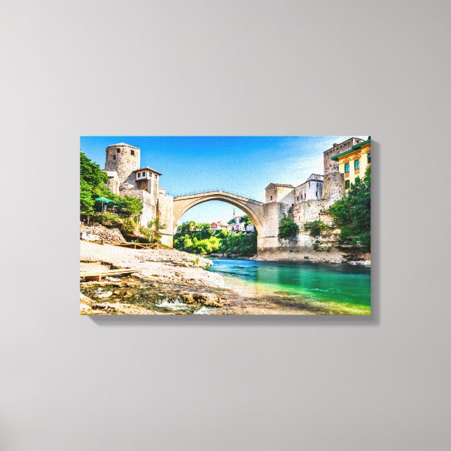 Mostar Canvas Print (Front)