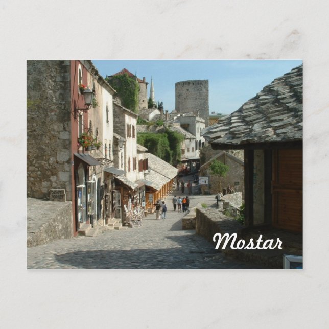 Mostar Postcard (Front)