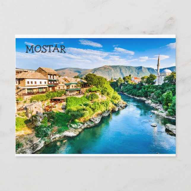 Mostar Postcard (Front)