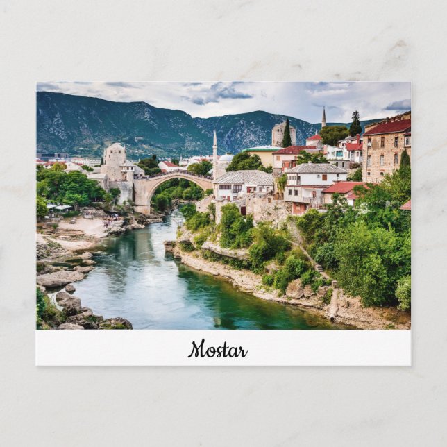 Mostar Postcard (Front)
