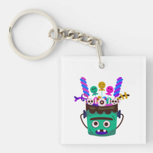 Moster Spooky Sweet Bucket Tee Shirts Keychain