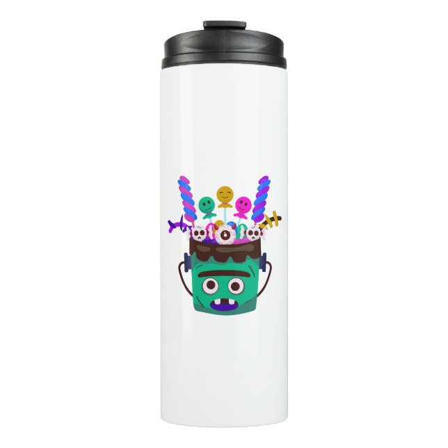 Moster Spooky Sweet Bucket  Thermal Tumbler (Front)