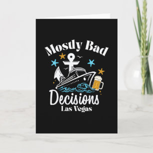Mostly D Decisions Las Vegas Spring Break  Card