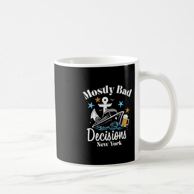 Mostly D Decisions New York Spring Break  Coffee Mug (Right)