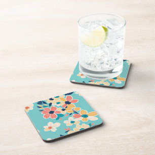 Mostly pastel colour subject coaster