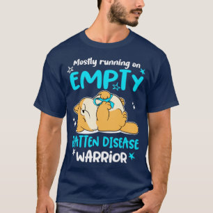Mostly Running On Empty Batten Disease Warrior T-Shirt