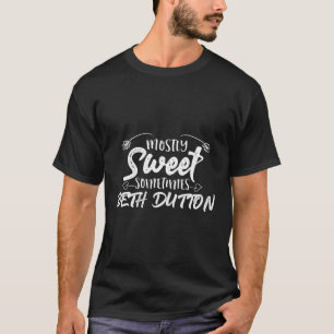 Mostly Sweet Sometimes Duttons Beth Rip T-Shirt