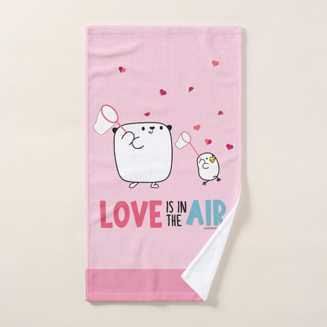 Mostropi Memory Love is in the air towel (Hand Towel)