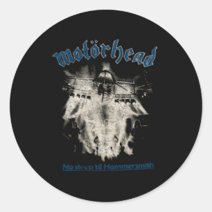 Motã¶Rhead No Sleep Til Hammersmith Classic Round Sticker