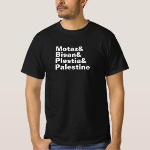 Motaz & Bisan & Plestia & Palestine - free press T-Shirt