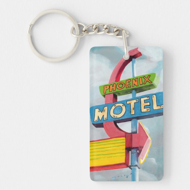 Motel de Phoenix d'aquarelle (Devant)