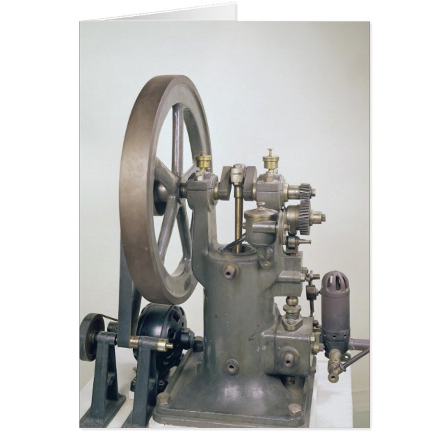 Moteur à combustion interne, 1876 (Devant)