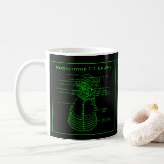Moteur Apollo Saturn V Rocketdyne F-1 Mug