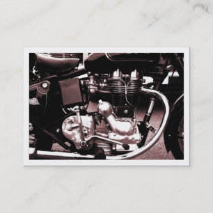 Moteur Moto Classique, Mini Carte photo