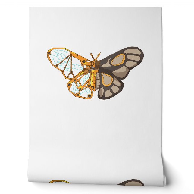 Moth Butterfly Dragonfly Insect Wallpaper (Unrolling)