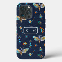 Moth Butterfly pattern Case-Mate iPhone Case
