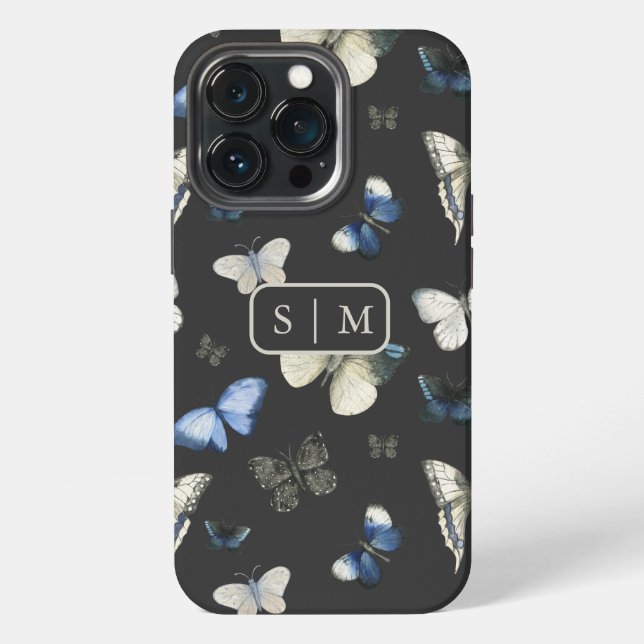 Moth Butterfly pattern Case-Mate iPhone Case (Back)