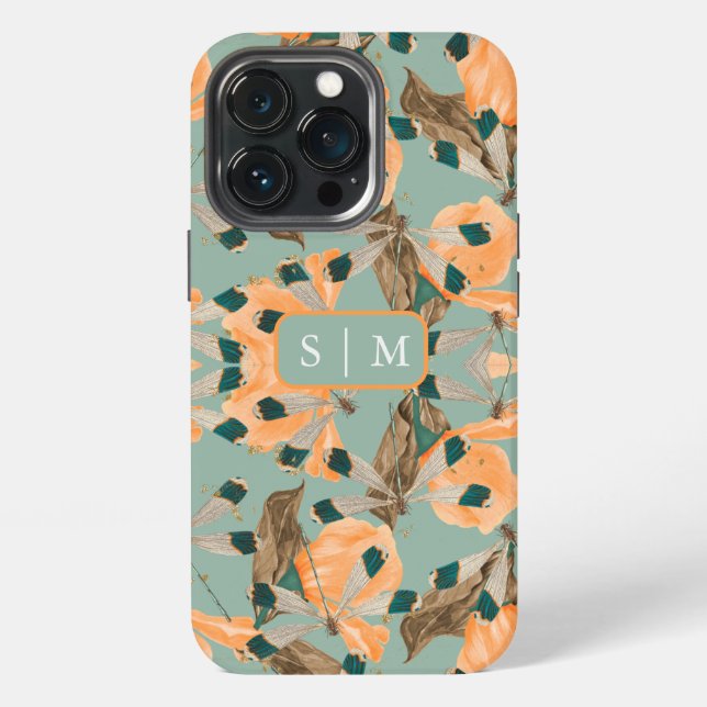 Moth Butterfly pattern Case-Mate iPhone Case (Back)
