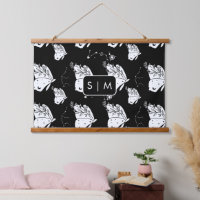 Moth Butterfly pattern Hanging Tapestry