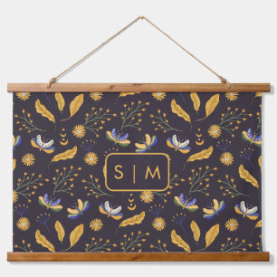 Moth Butterfly pattern Hanging Tapestry