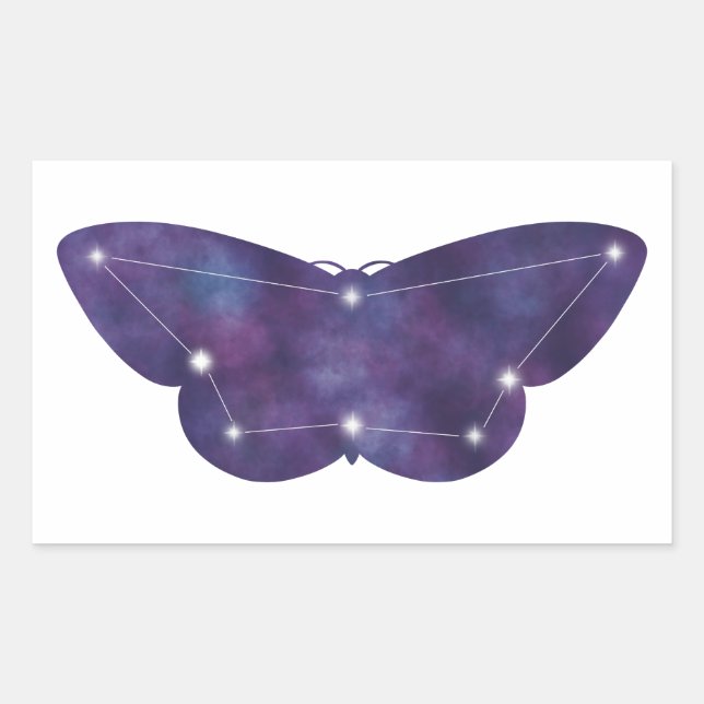 Moth Constellation Sticker (Front)