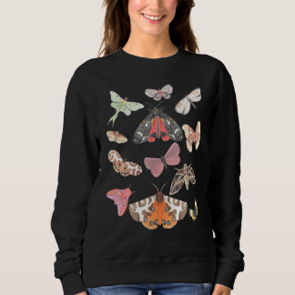 Moth Dark Academia Aesthetic Alt Clothing Goblinco Sweatshirt