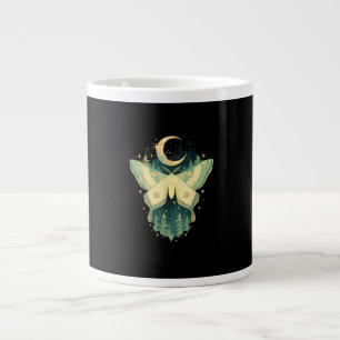Moth Fairycore Goblincore Whimsigoth Cottagecore Large Coffee Mug