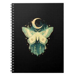 Moth Fairycore Goblincore Whimsigoth Cottagecore Notebook