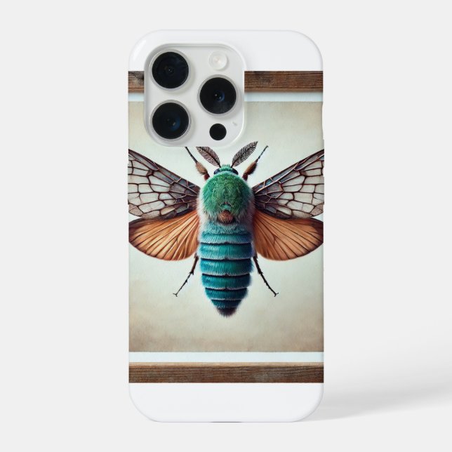 Moth Fly 310724IREF215 - Watercolor iPhone Case (Back)