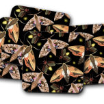 Moth Insect Bug | Moth Cork Coaster Set<br><div class="desc">Moth Insect Bug | Moth Cork Coaster Set | #moth,  #bugs,  #insectcoasters,  mothdrinkcoaster,  #firefly,  #insects,  #mothoasterset,  #fireflies</div>