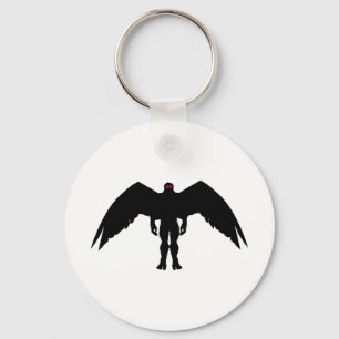 Moth Man Keychain