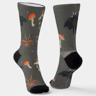 Moth Pattern  Socks