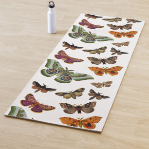 Moth Plate 3 Yoga Mat