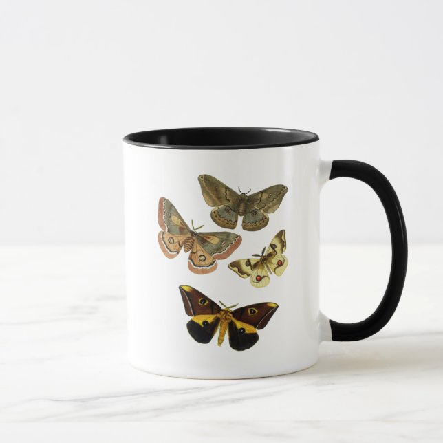 Moth Plate 4 Mug (Right)