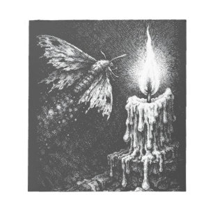 Moth to the Flame — by BurnsInHell Notepad