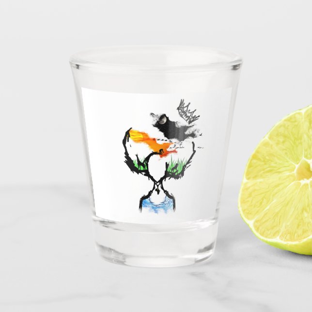 Mother Africa Shot Glass (Front)