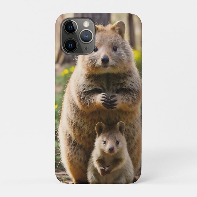 Mother And Baby Quokka,  Case-Mate iPhone Case (Back)