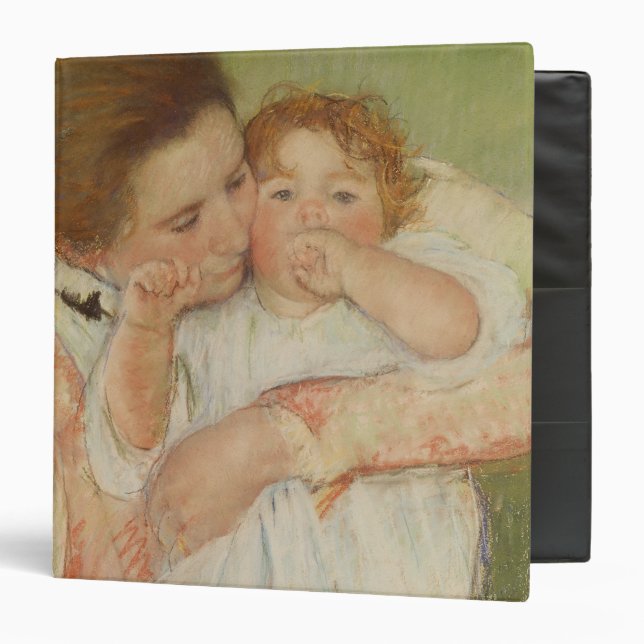 Mother and Child, 1897 Binder (Front/Inside)