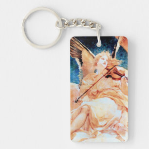 Mother and Child Angel Keychain