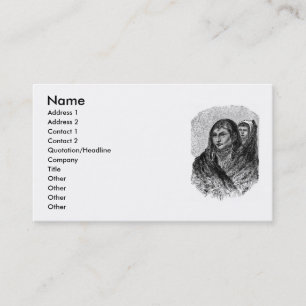 Mother and Child Business Card