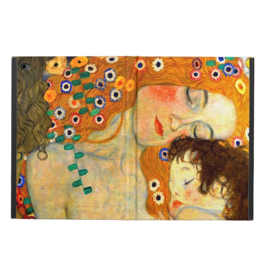 Mother and Child by Gustav Klimt Art Nouveau Powis iPad Air 2 Case